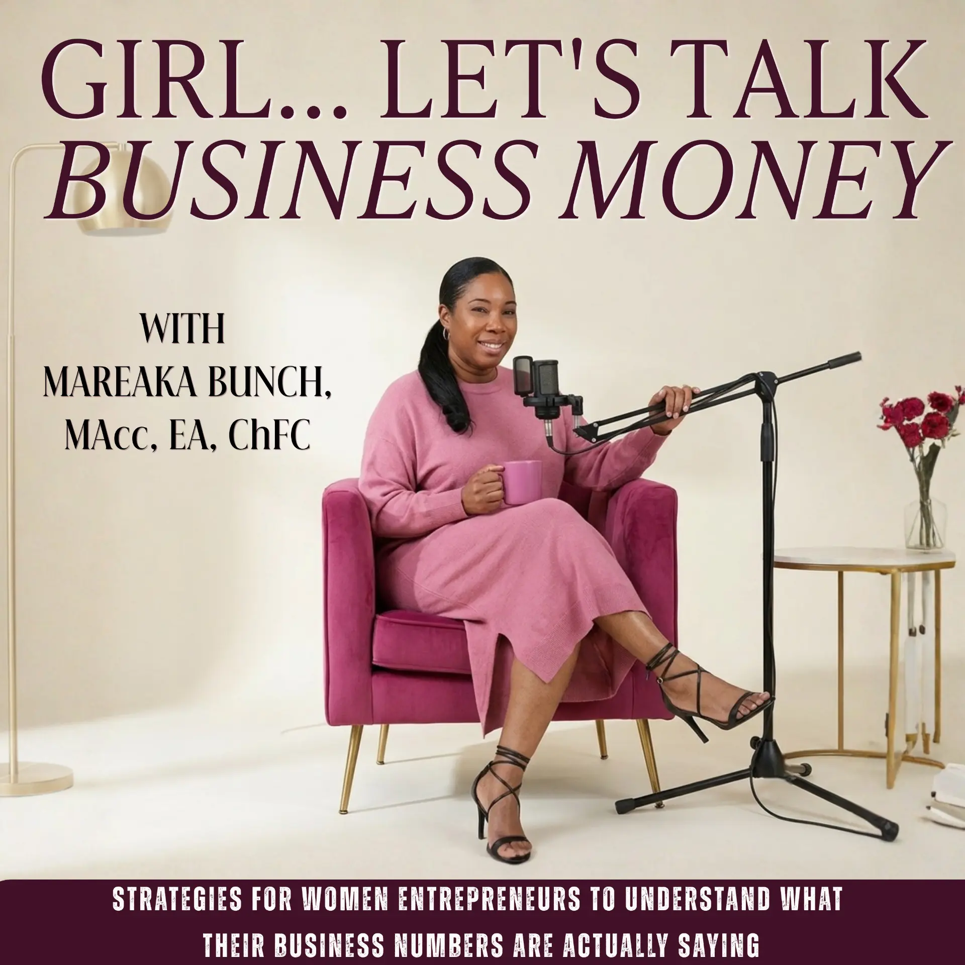 Girl, Let’s Talk Business Money podcast cover